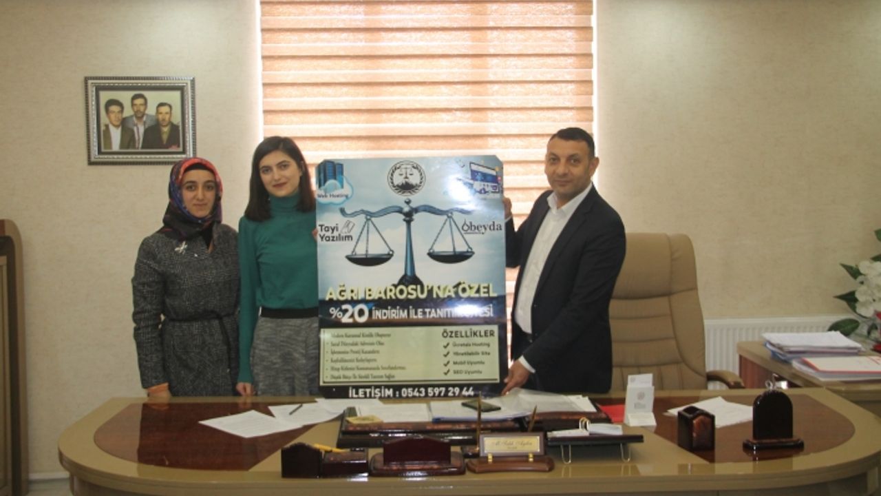 AĞRI BAROSU VE TAYİ YAZILIM ARASINDA PROTOKOL İMZALANDI