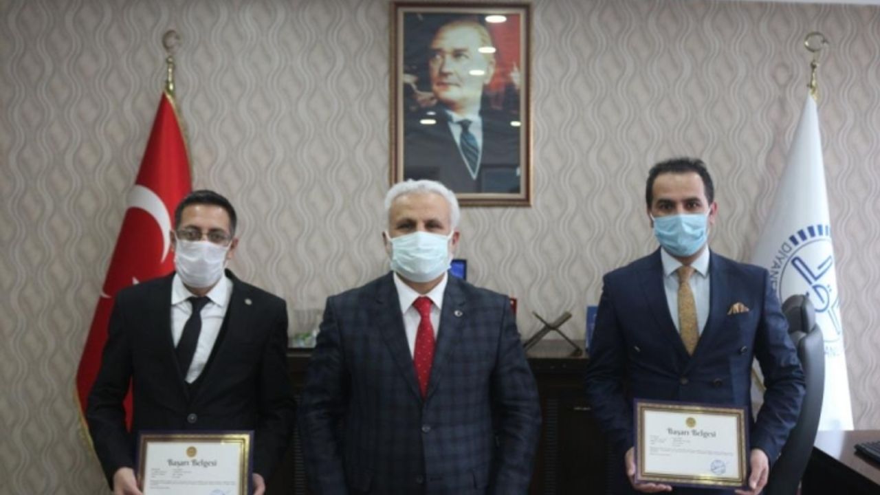 PARDUS’un kullanımı noktasında katkı sağlayan personellere “Başarı Belgesi”