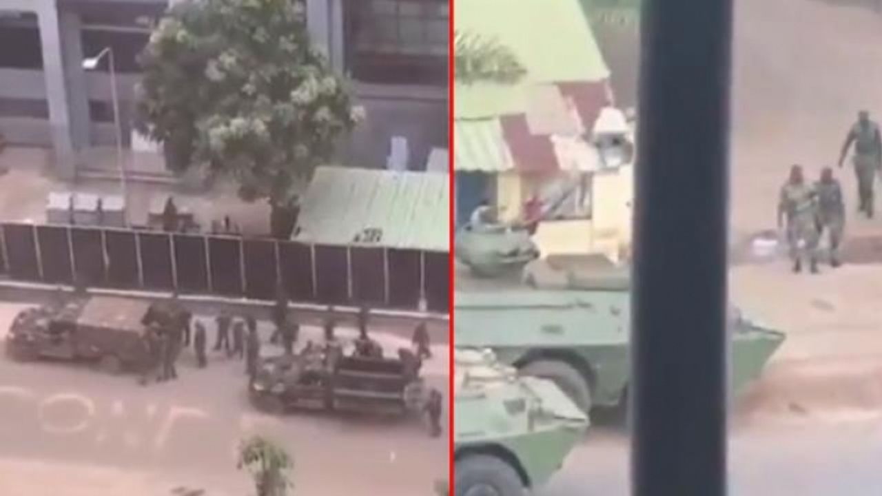 ASKERLER SOKAĞA İNDİ! ÜLKEDE DARBE BAŞLADI