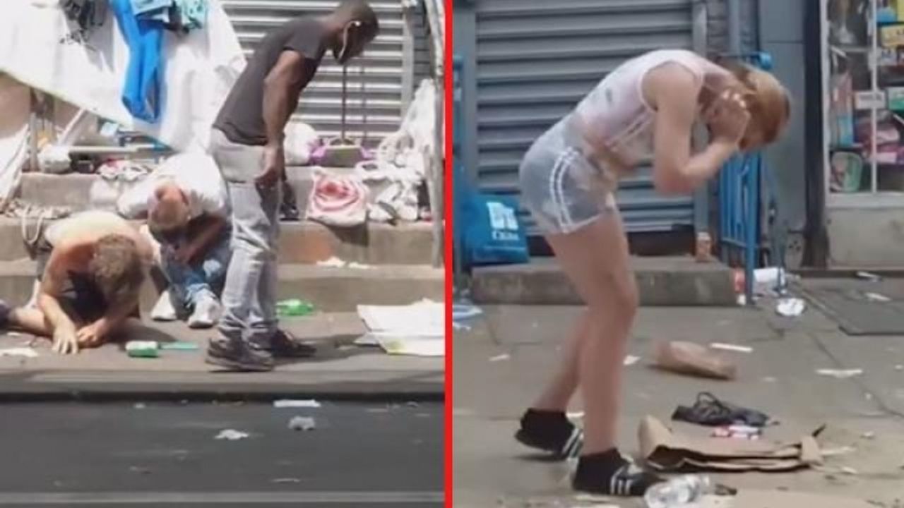 DÜŞLER ÜLKESİ ABD SOKAKLARININ SON HALİ KORKUTUCU (VİDEOLU)
