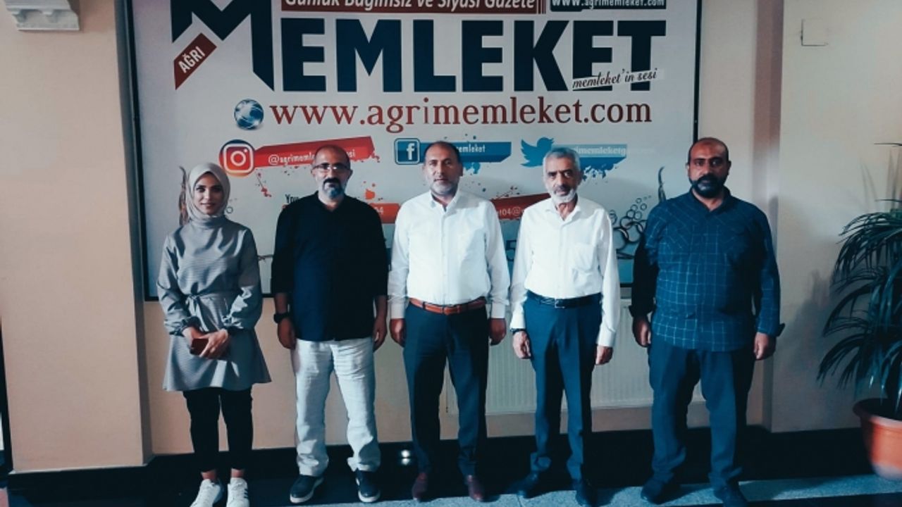 HÜDA PAR’dan Gazetemize ziyaret