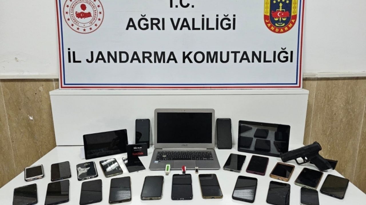 Ağrı merkezli 6 ilde düzenlenen dolandırıcılık operasyonunda 9 şüpheli tutuklandı