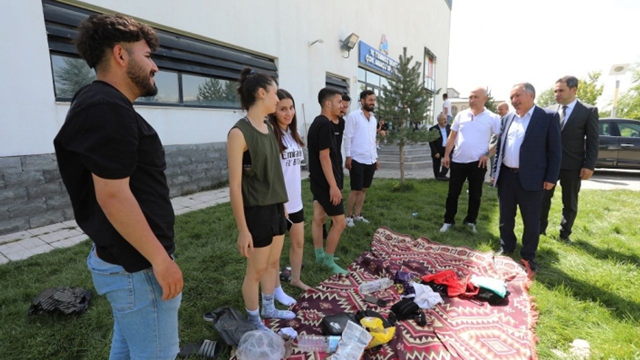 AİÇÜ Spor Bilimleri Fakültesi Özel Yetenek Sınavı Yapıldı