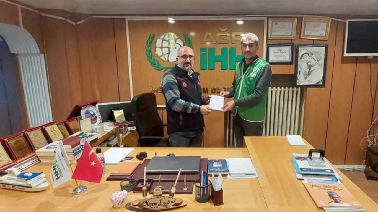 İHH İlçe Temsilciliklerinden Gazze’ye anlamlı bağış