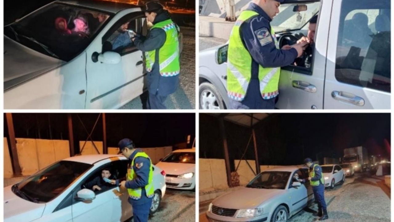 Ağrı’da sürücülere 118 bin lira ceza kesildi