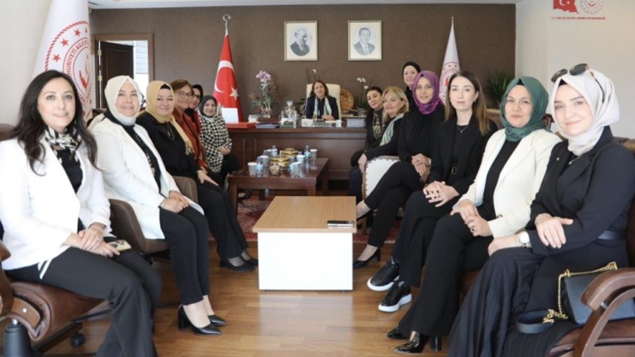 AK Parti Ağrı Milletvekili Kilerci, Bakan Göktaş ve Bakan Yardımcısı Madak ile görüştü