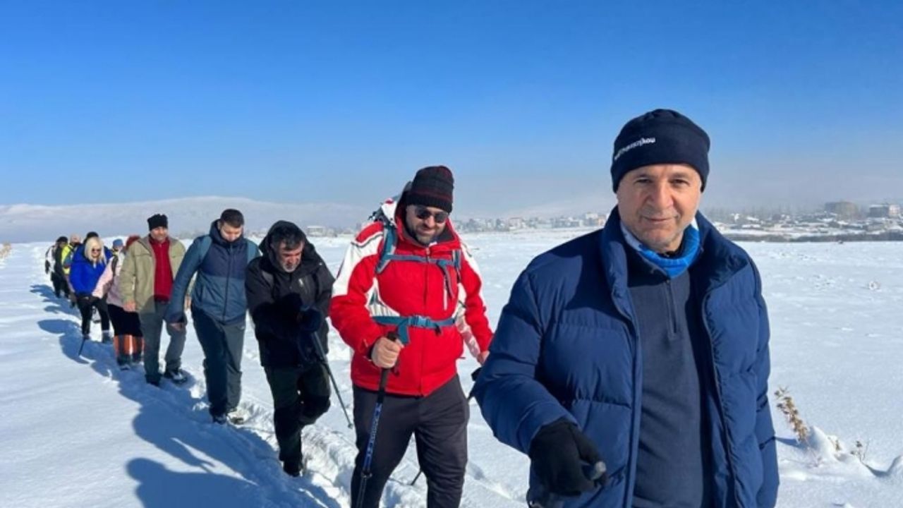 Murat Kanyonunda küresel ısınmaya farkındalık yürüyüşü