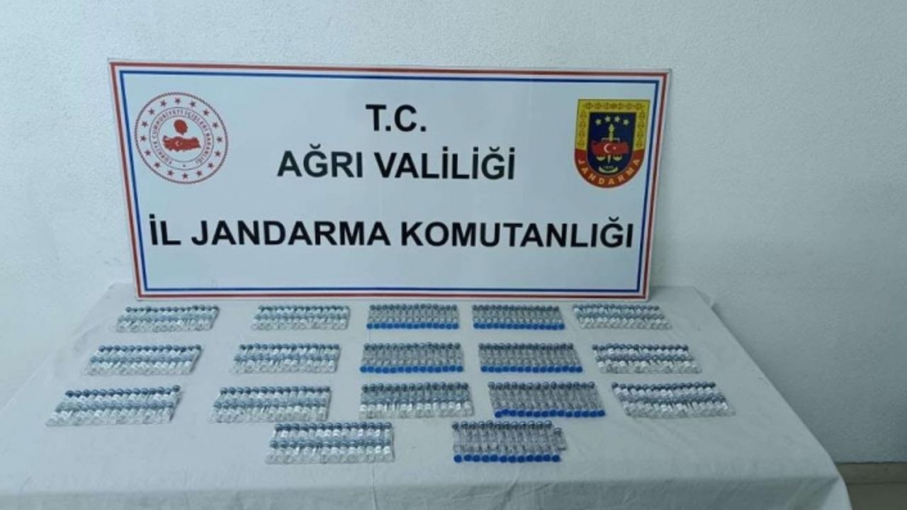 Ağrı’da 1 milyon 681 bin lira değerinde botoks ele geçirildi