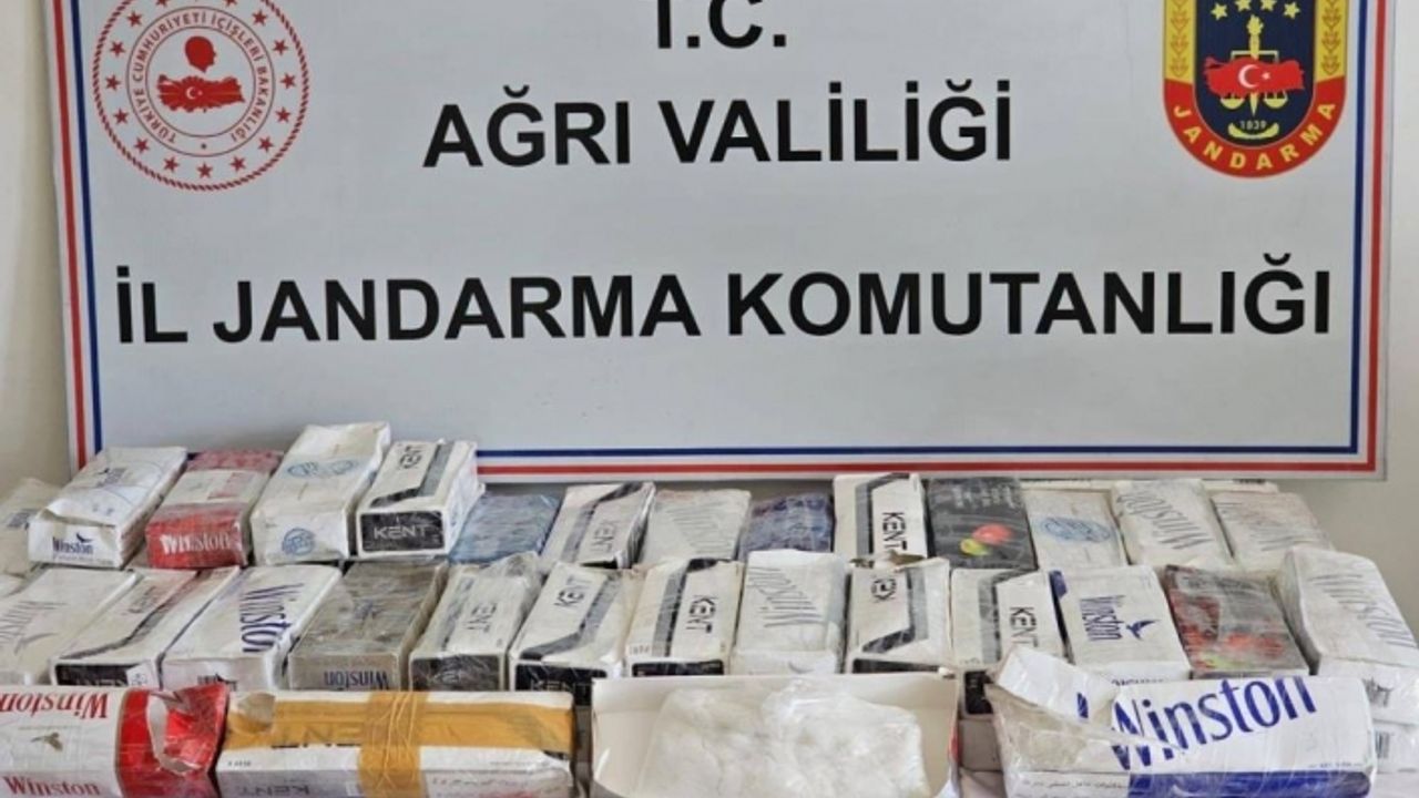 Ağrı’da 40 kilo metamfetamin ele geçirildi
