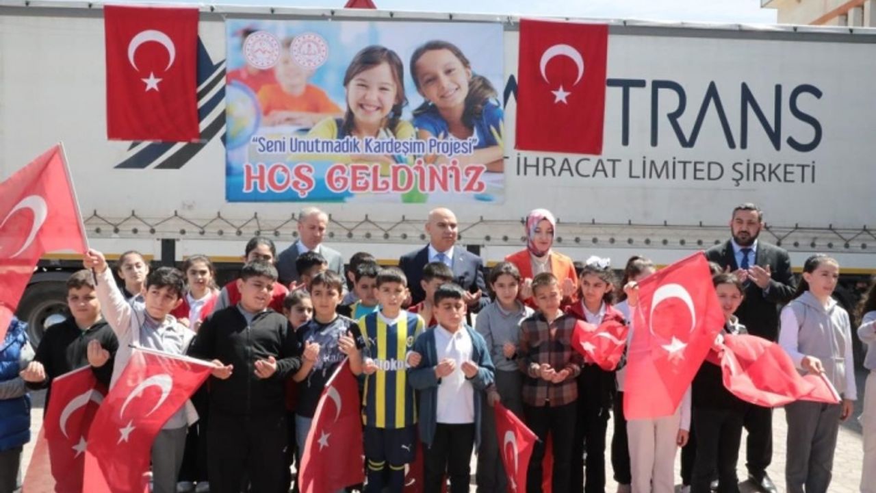 Ağrı ve Hatay arasında kurulan kardeşlik köprüsüyle depremzede çocuklar 23 Nisan’da unutulmayacak
