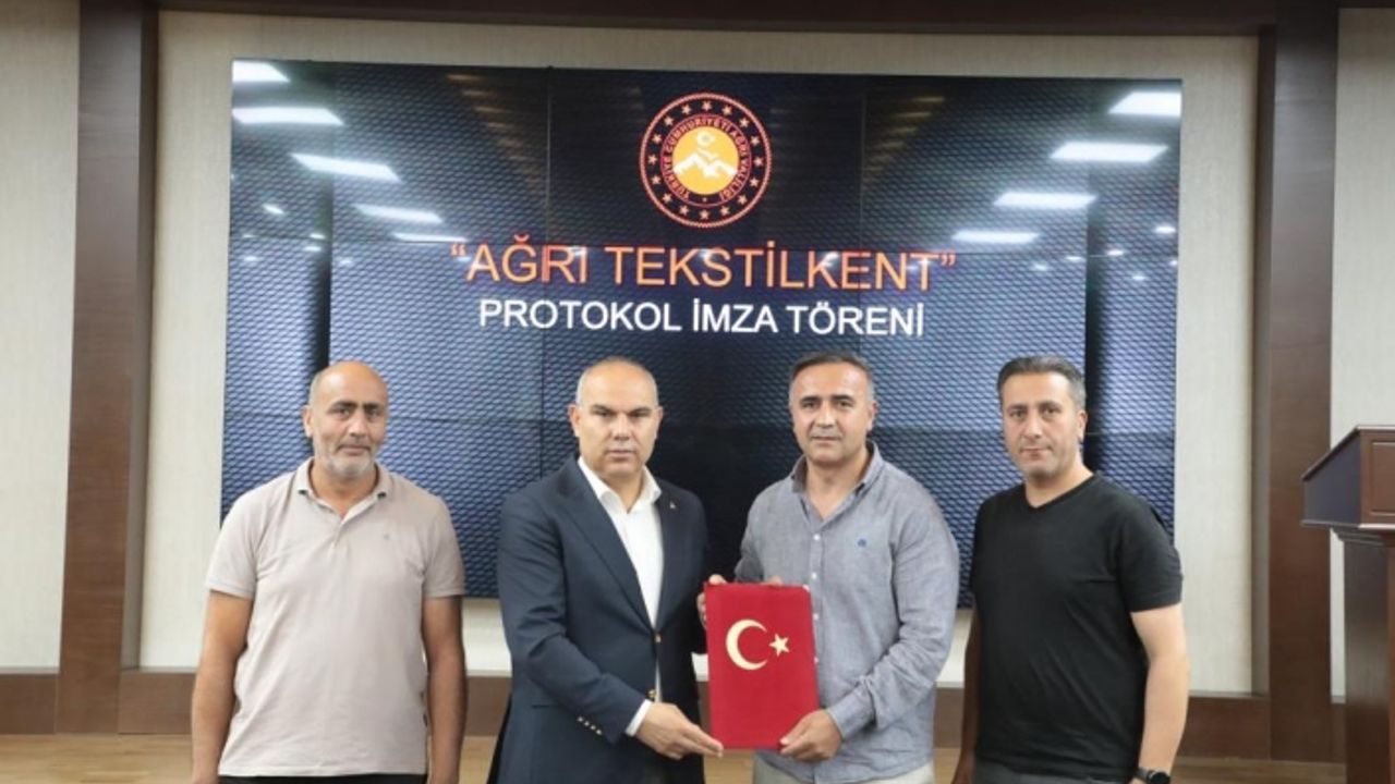 Ağrı'da tekstil yatırımıyla 200 kişiye istihdam