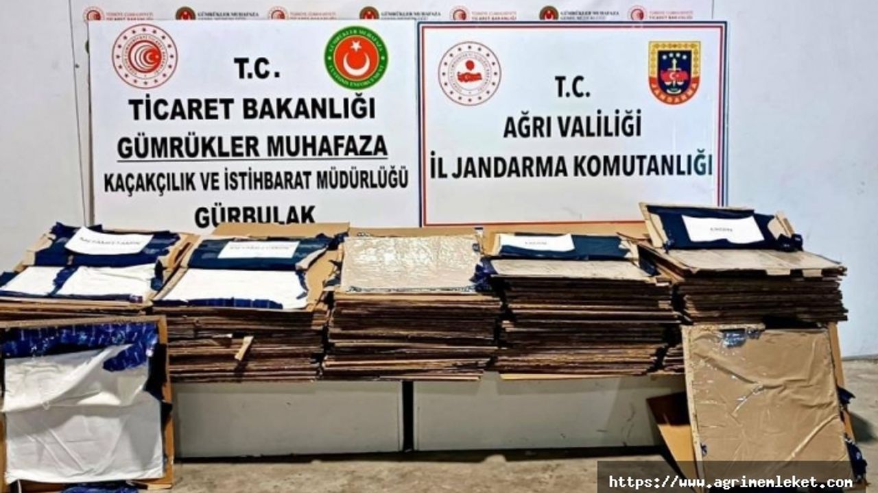 Ağrı’da yüklü miktarda uyuşturucu ele geçirildi