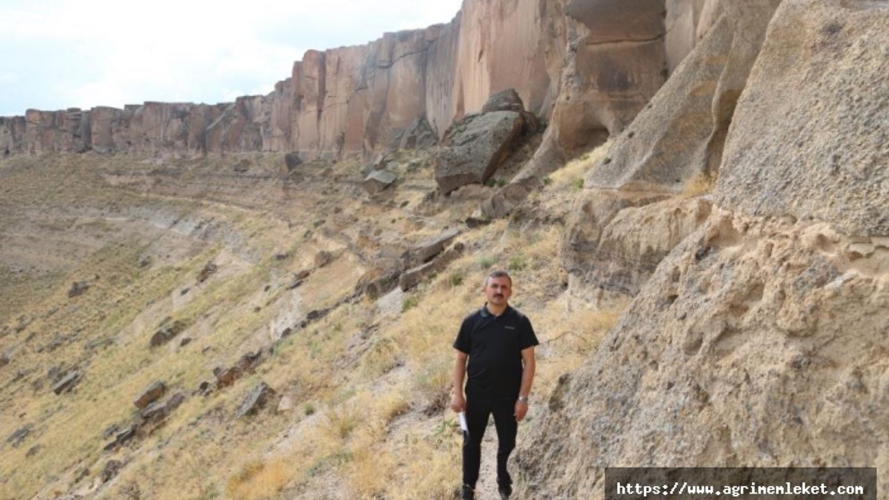 Ağrı'da turizme kazandırılmayı bekleyen mağaralar; “Meya Antik Kenti”