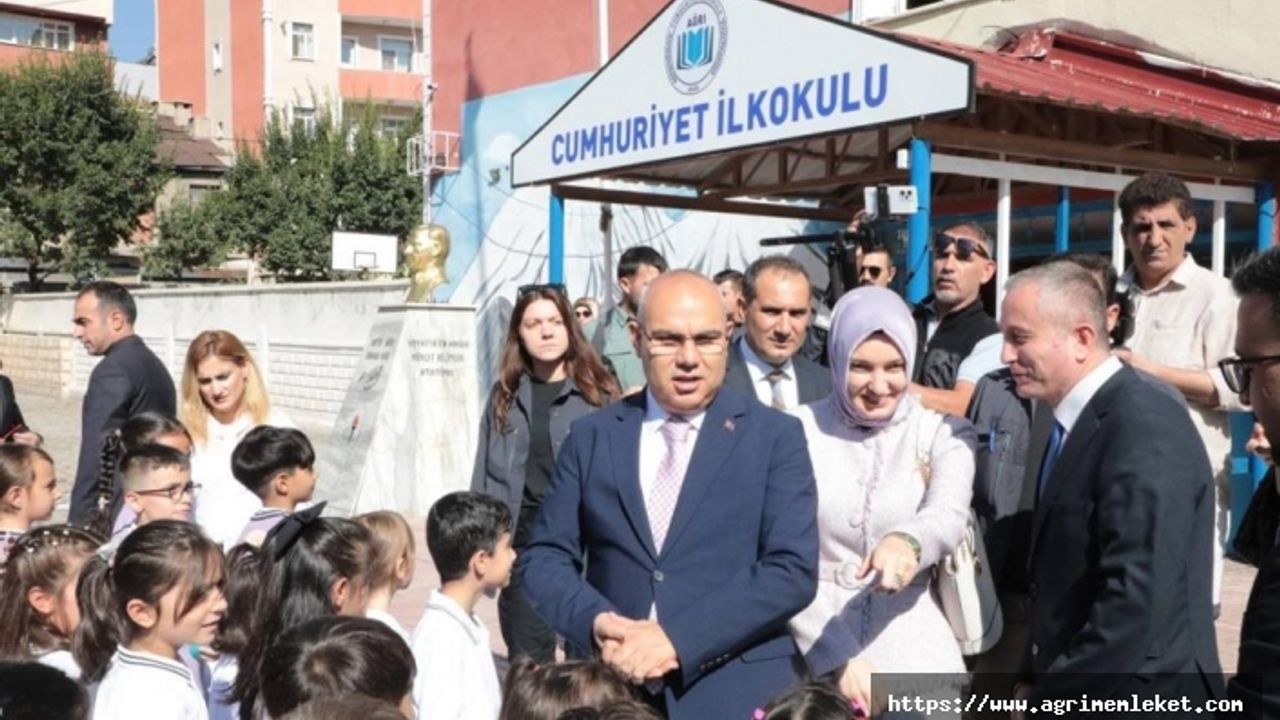 Ağrı'da yeni eğitim-öğretim yılı heyecanı
