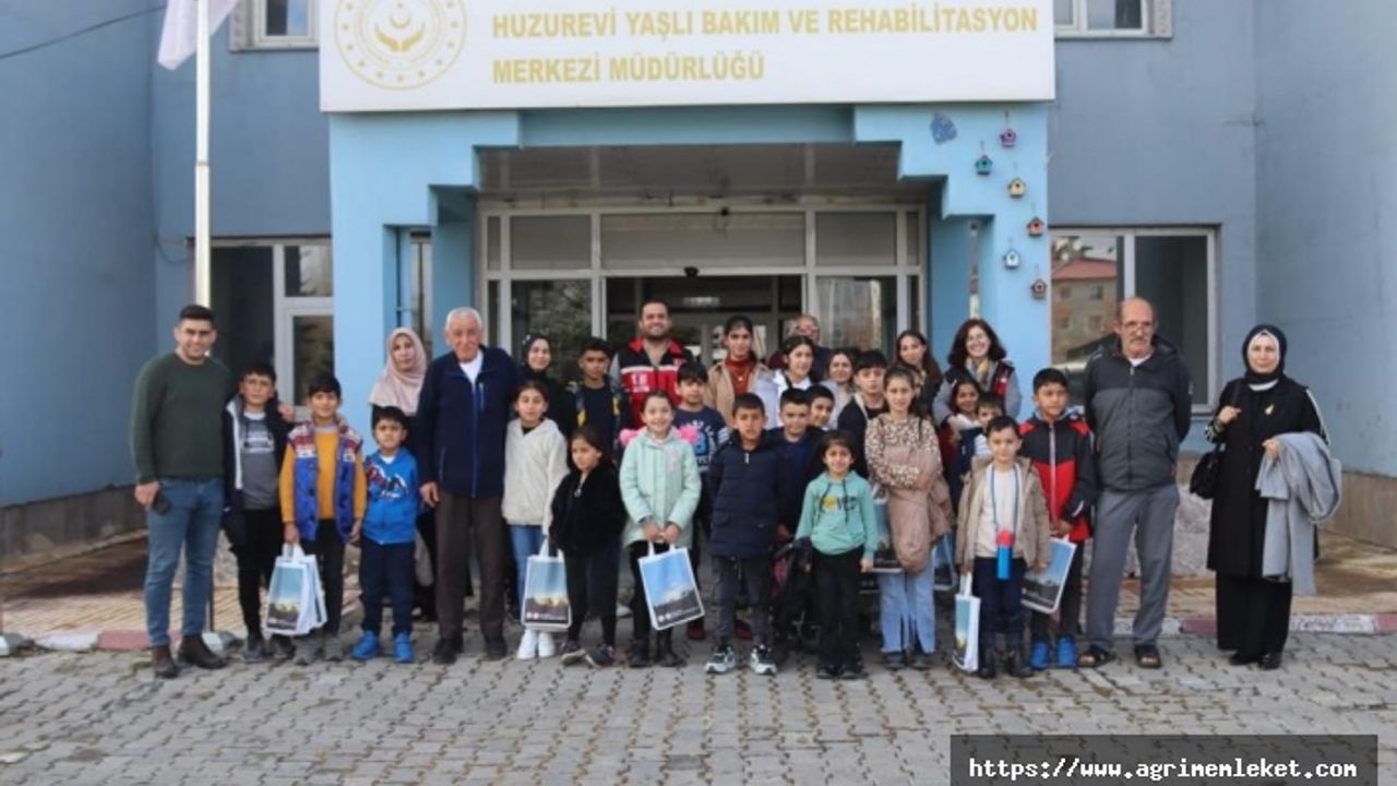 Ağrı Aile ve Sosyal Hizmetler İl Müdürlüğü, şehit ve gazi çocuklarını misafir etti