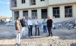 Ağrı Gençlik ve Spor İl Müdürü Din, Doğubayazıt’taki yatırımları inceledi