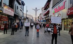 Ağrı Genç İHH’dan Sessiz Protesto