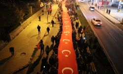 Doğu Anadolu'da Cumhuriyet'in 100. yılı fener alaylarıyla kutlandı