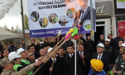 Eleşkirt’te 30 yıllık doğalgaz hasreti sona erdi