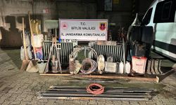 Bitlis'te 15 hırsızlık olayının faili 4 zanlı tutuklandı
