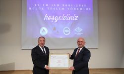 AİÇÜ'ye TSE tarafından “TS EN ISO 90012015 belgesi” verildi