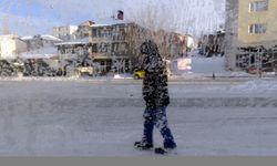 Erzurum, Ardahan, Kars ile Ağrı'da dondurucu soğuklar etkisini sürdürüyor