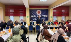 Ağrı Adliyesi çalışanları iftarda bir araya geldi