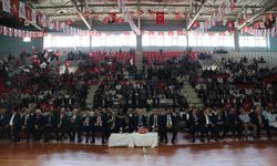 Yeniden Refah Partisi Genel Başkanı Erbakan, Ağrı'da partisinin ilçe kongresine katıldı