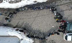 Ağrı'nın karla kaplı köylerinde bayram heyecanı yaşanıyor