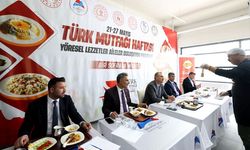 Ağrı'da 'Türk Mutfağı Haftası' kapsamında aileler en iyi yemeği yapmak için hünerlerini sergiledi