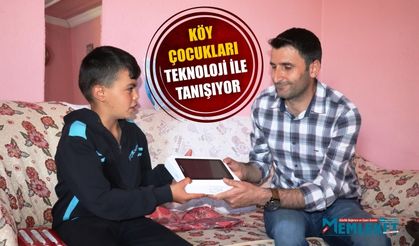 KÖY ÇOCUKLARI TEKNOLOJİ İLE TANIŞIYOR
