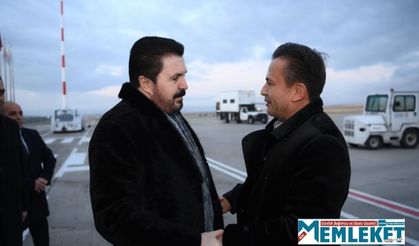 Tuzla Belediye Başkanı Yazıcı, Ağrı Valisi Varol ve Belediye Başkanı Sayan'ı ziyaret etti