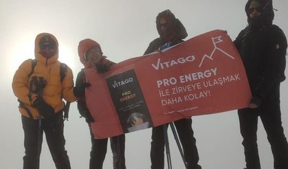 Sporcular, Vitago Energy ile Ağrı Dağı'na tırmandı