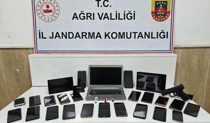 Ağrı merkezli 6 ilde düzenlenen dolandırıcılık operasyonunda 9 şüpheli tutuklandı