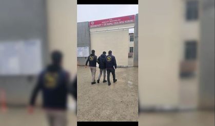 Ağrı’da 8 yıl hapis cezası bulunan firari yakalandı