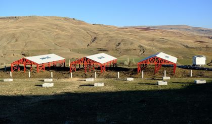 Ağrı'nın iki köyünde hayvancılığın modernize edilmesi amacıyla altyapı oluşturuldu