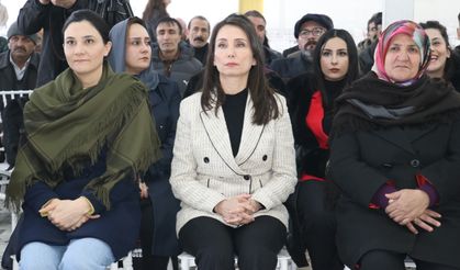 DEM Parti Eş Genel Başkanı Hatimoğulları, Ağrı'da 'Halk Toplantısı'nda konuştu: