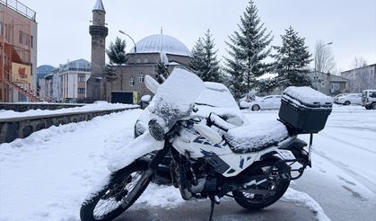 Erzurum, Kars, Ardahan, Tunceli ve Ağrı'da kar yağışı etkili oldu