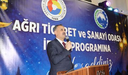 Ağrı Valisi Bozkurt iş insanlarıyla iftarda bir araya geldi