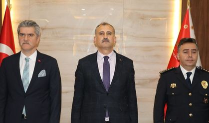 Erzurum, Ağrı ve Ardahan'da Polis Haftası dolayısıyla resepsiyon düzenlendi