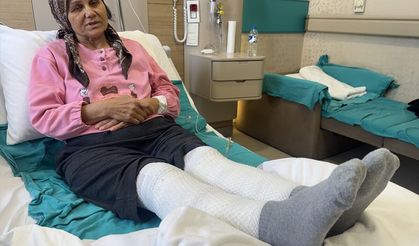Menisküs ameliyatından kaçtı, diz ağrısı için sardığı ot bacaklarını yaktı