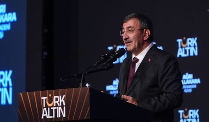 Cumhurbaşkanı Yardımcısı Cevdet Yılmaz, 'Ağrı Mollakara Altın Madeni Açılışı'nda konuştu: (1)