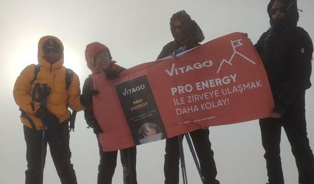 Sporcular, Vitago Energy ile Ağrı Dağı'na tırmandı