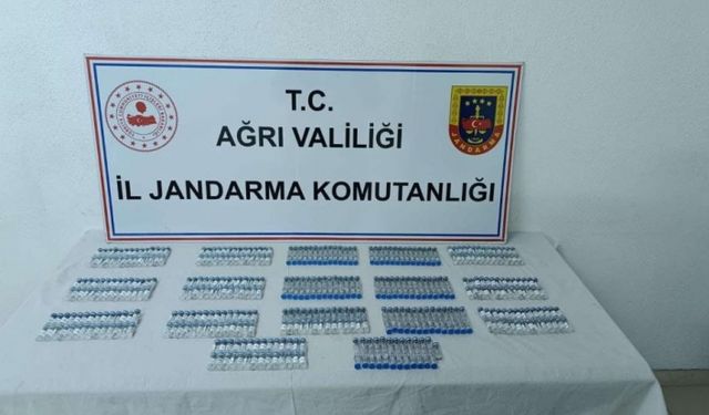 Ağrı’da 1 milyon 681 bin lira değerinde botoks ele geçirildi