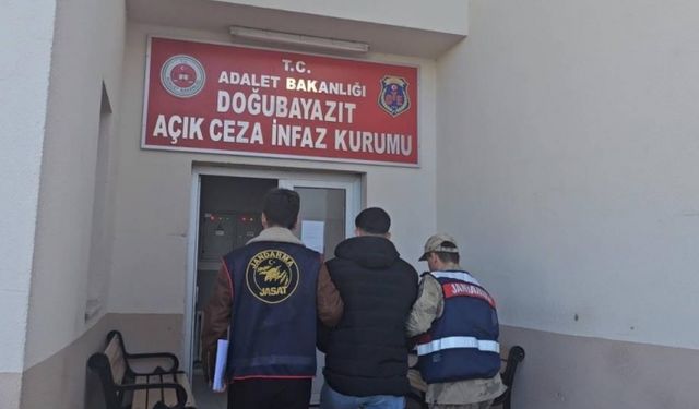 Ağrı'da aranan 3 firari yakalandı