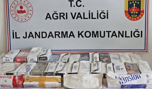Ağrı’da 40 kilo metamfetamin ele geçirildi