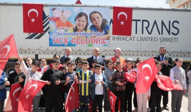 Ağrı ve Hatay arasında kurulan kardeşlik köprüsüyle depremzede çocuklar 23 Nisan’da unutulmayacak
