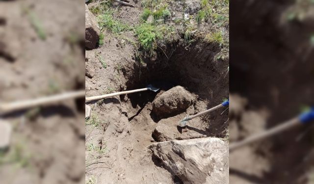 Ağrı’da kaçak kazı yapan şahıslar uyuşturucu ve silahlar yakalandı