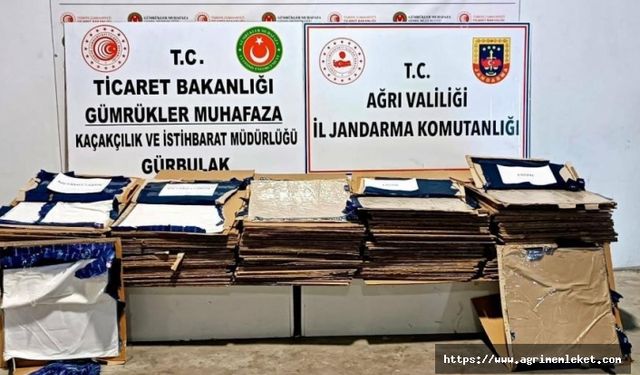 Ağrı’da yüklü miktarda uyuşturucu ele geçirildi