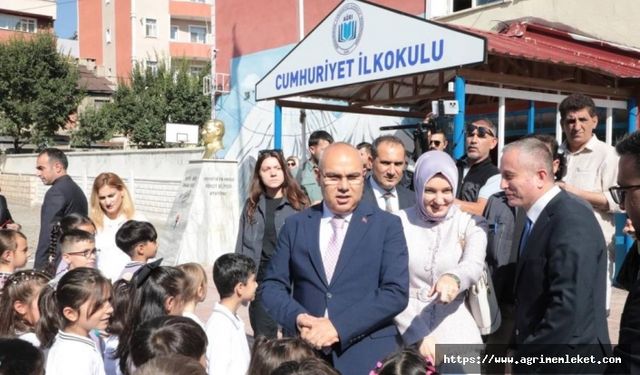 Ağrı'da yeni eğitim-öğretim yılı heyecanı